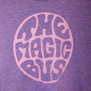 The Magic Bus Purple Tee